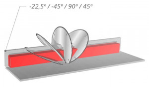 Tronçonneuse aluminium à fraise scie - Devis sur Techni-Contact.com - 2