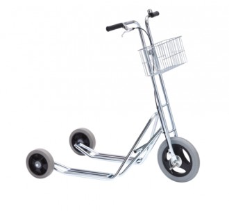 Trottinette industrielle avec panier - Devis sur Techni-Contact.com - 1