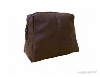 Trousse de toilette cuir pour voyage - Devis sur Techni-Contact.com - 1