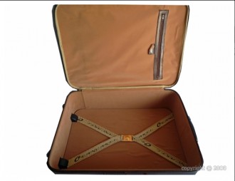 Valise en cuir de vachette avec trolley - Devis sur Techni-Contact.com - 3