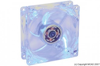 Ventilateur avec lumière bleue - Devis sur Techni-Contact.com - 1