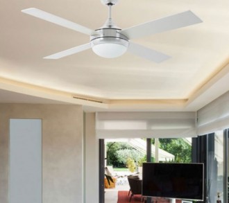 Ventilateur de plafond lumineux - Devis sur Techni-Contact.com - 1