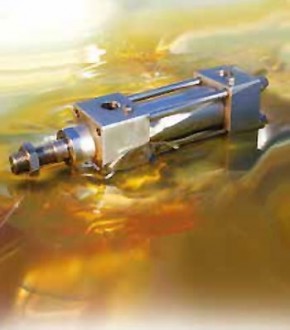 Vérin hydraulique inox huile et eau - Devis sur Techni-Contact.com - 1