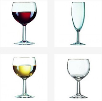 Verre à vin transparent - Devis sur Techni-Contact.com - 1