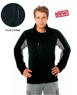 Veste homme personnalisable zippée - Devis sur Techni-Contact.com - 1