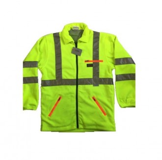 Veste polaire de travail jaune fluo - Devis sur Techni-Contact.com - 1