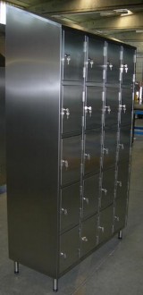 Vestiaire multicases 20 portes inox - Devis sur Techni-Contact.com - 3