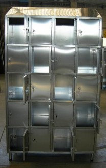 Vestiaire multicases 20 portes inox - Devis sur Techni-Contact.com - 4