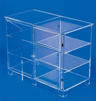 Vitrine basse plexiglas transparent - Devis sur Techni-Contact.com - 2