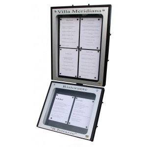 Vitrine porte menu extérieur - Devis sur Techni-Contact.com - 1