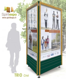 Vitrines affichage sur pieds pour affichage extérieur - Devis sur Techni-Contact.com - 3