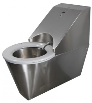 WC automatique hygiénique suspendu inox - Devis sur Techni-Contact.com - 4